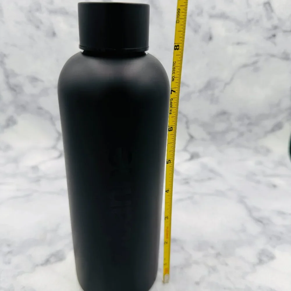 Paco Rabanne Invictus Water Bottle, Matte Black 750ml, Logo Design, Boxed - NEW